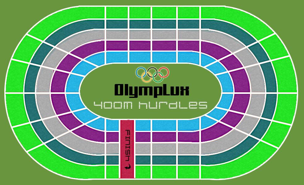 400m hurdles Map